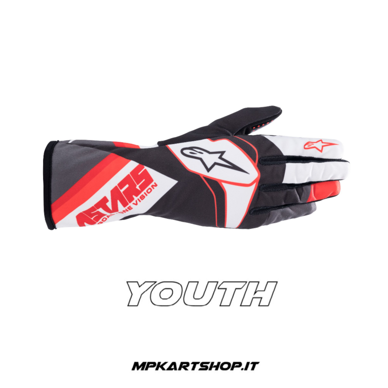 Alpinestars Tech-1 K Race V2 Graphic Black/Red YOUTH