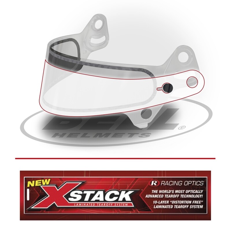 Kit tear-off Bell SPEEDSTACK (4x3) 4mm