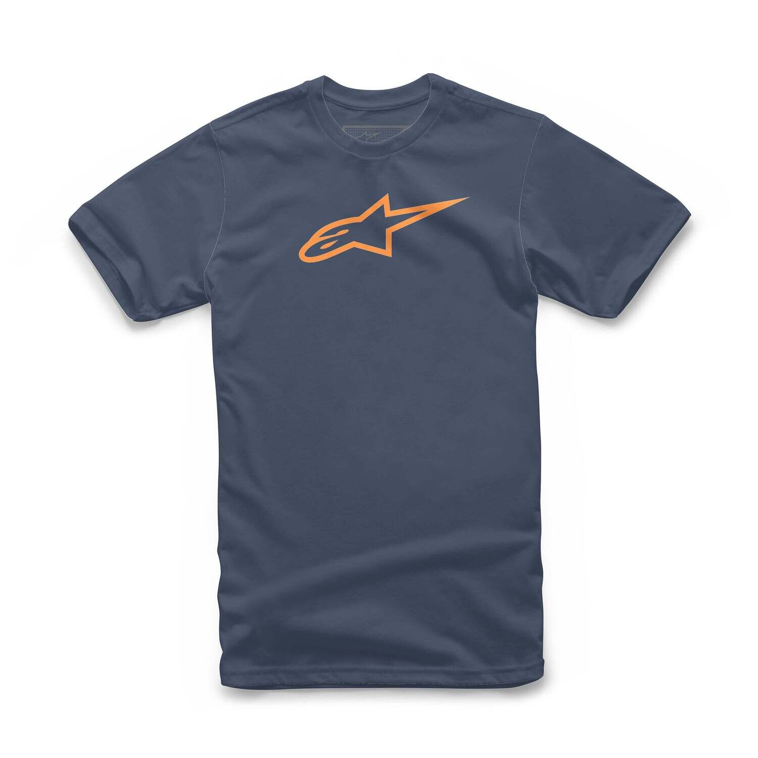 T-Shirt Alpinestars Ageless Classic Navy/Arancio