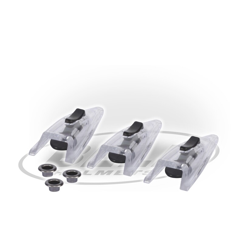 Bell Manual clear lever vent kit (3 pcs.)