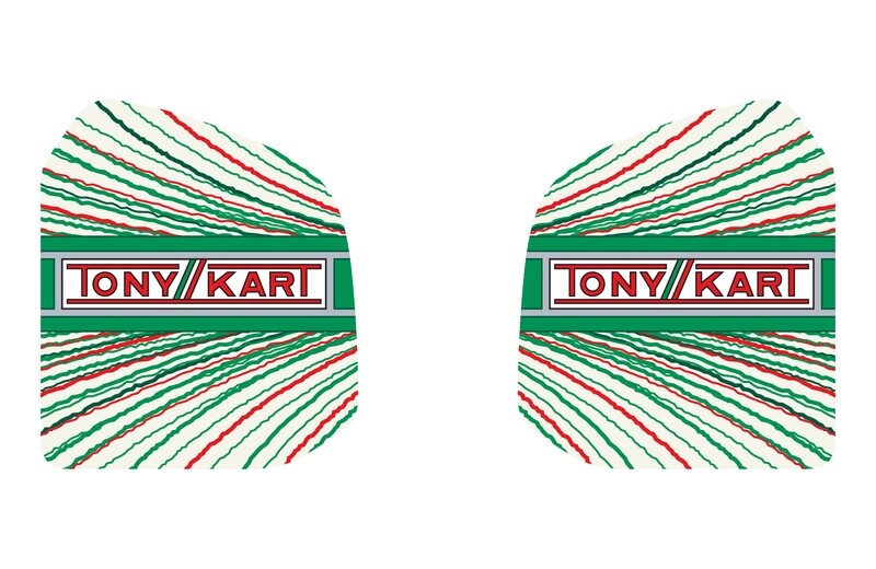 Tony-Kart fuel tank sticker kit