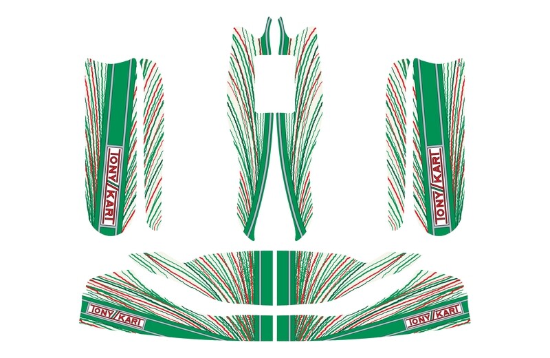 Tony-Kart M10 2022 Sticker Kit