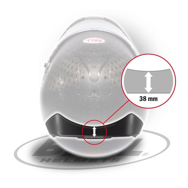 Bell rear spoiler V15 Small (clear)