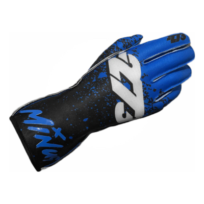 Minus 273 Drip Blue gloves