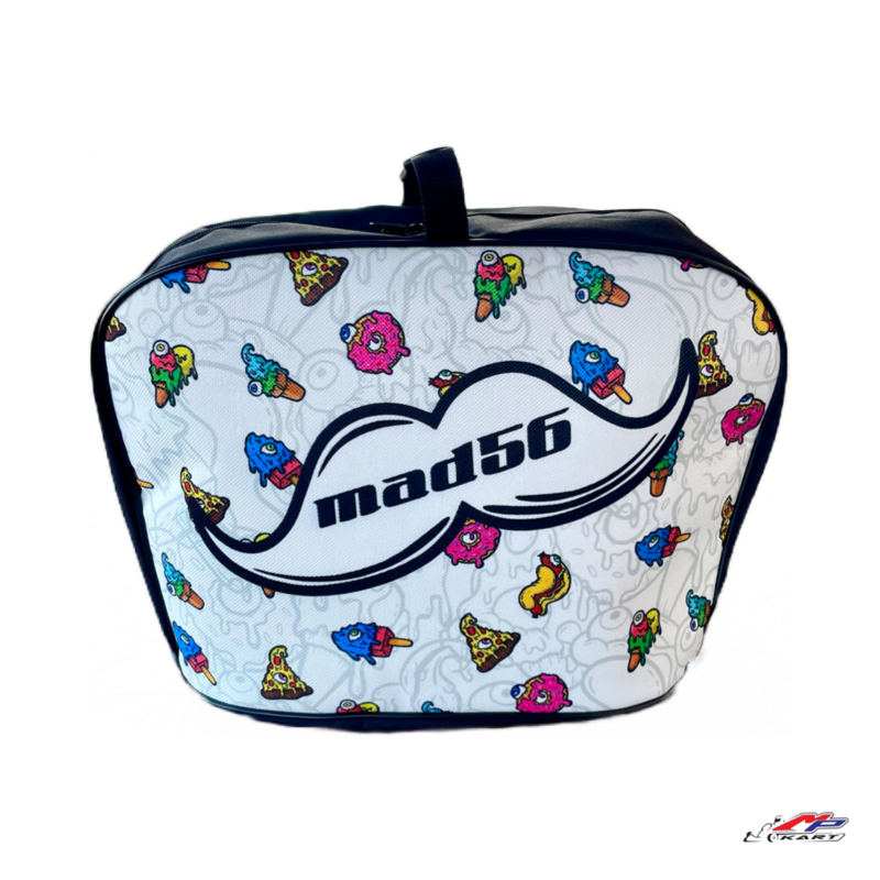 Mad56 Zombie Food White Helmet Bag