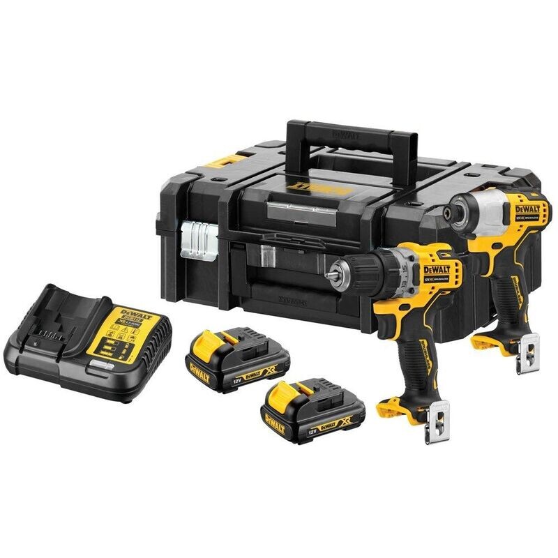 DeWALT Drill + Impact DCK2110C2T 3.0Ah