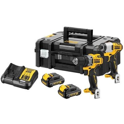 DeWALT Drill + Impact DCK2110C2T 3.0Ah