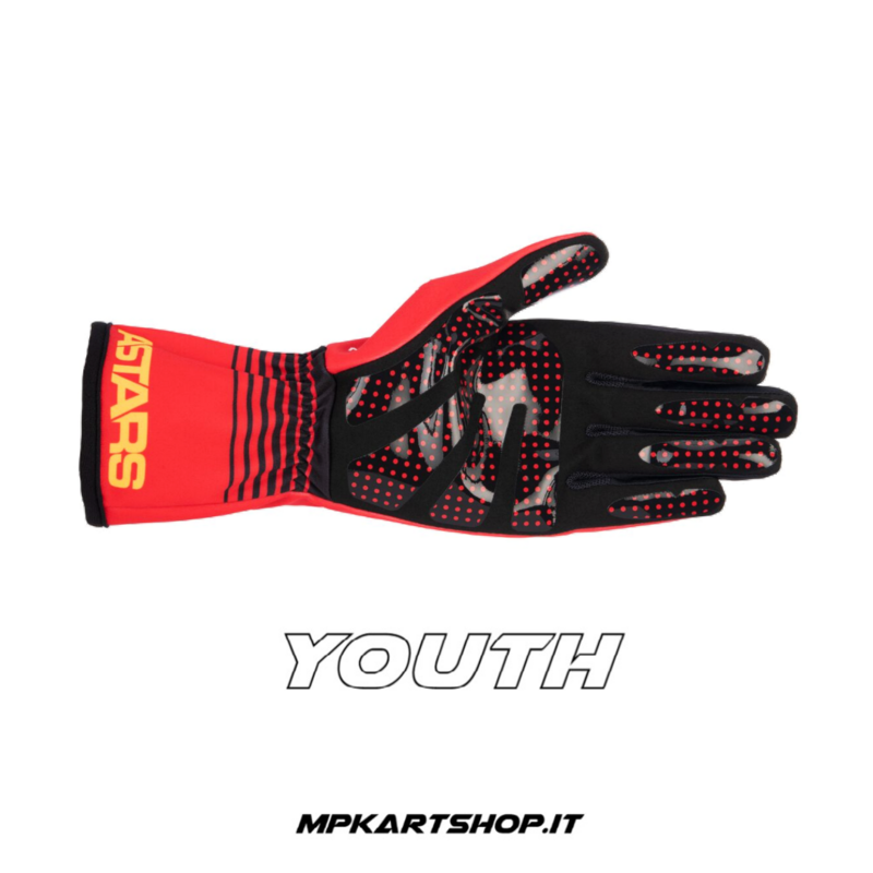 Alpinestars Tech-1 K Race V2 Future Blue YOUTH gloves