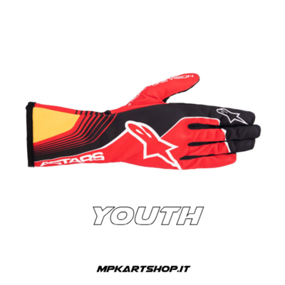 Alpinestars Tech-1 K Race V2 Future Blue YOUTH gloves