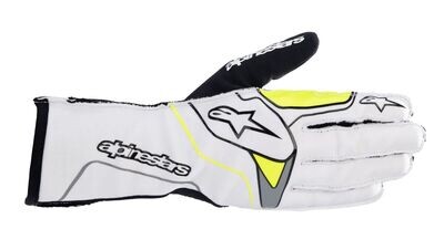 Alpinestars Tech-1 KX V3 White / Yellow gloves