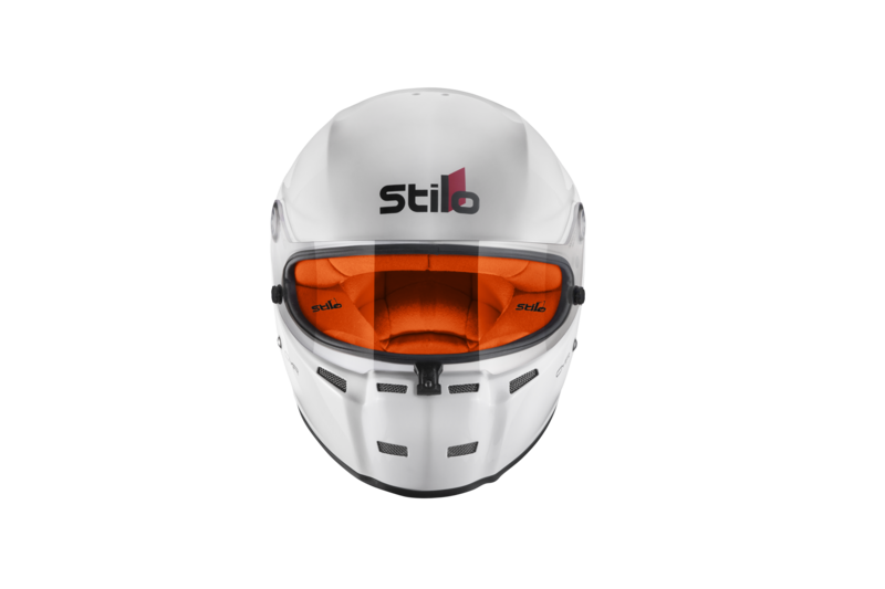 Stilo ST5 CMR White / Orange helmet