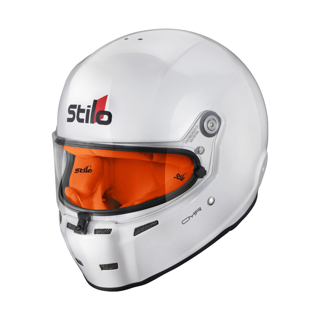 Stilo ST5 CMR White / Orange helmet