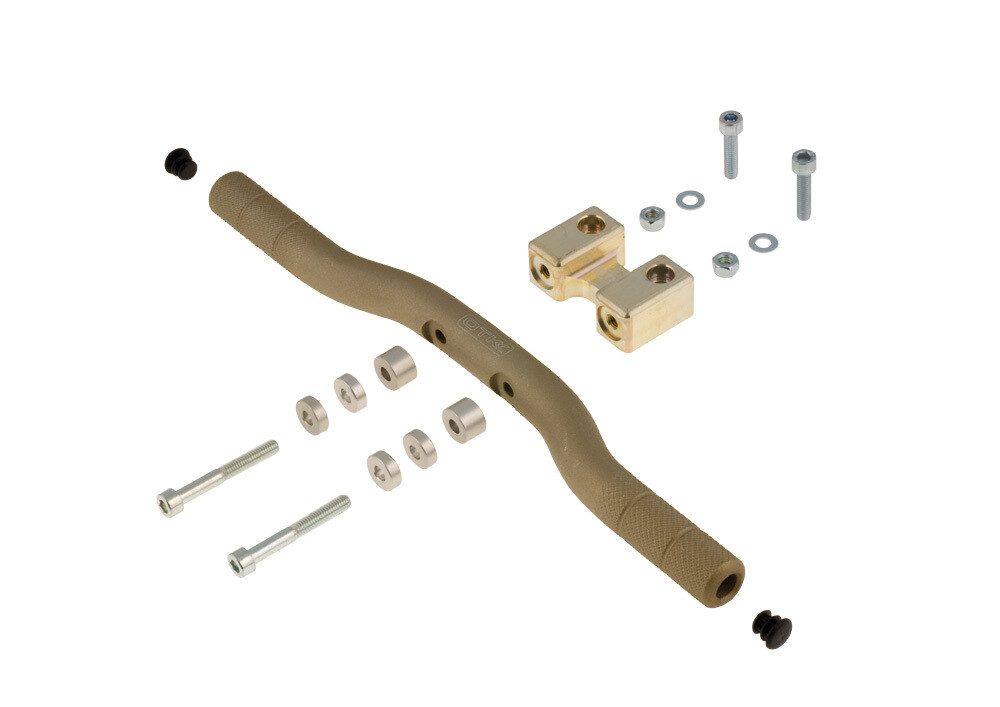 Adjustable OTK footrest complete with support OK-KZ