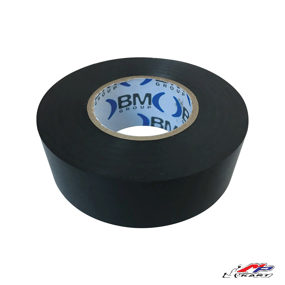 Black tape in PVC 25mm x 25m