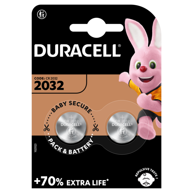 Duracell 2032 batteries