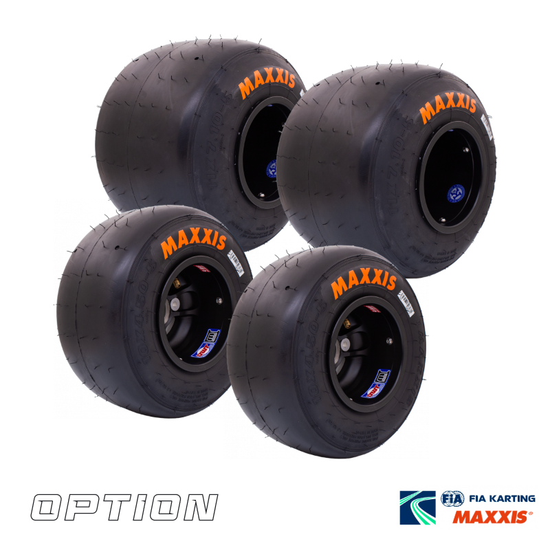 Set Maxxis Option Fia Karting