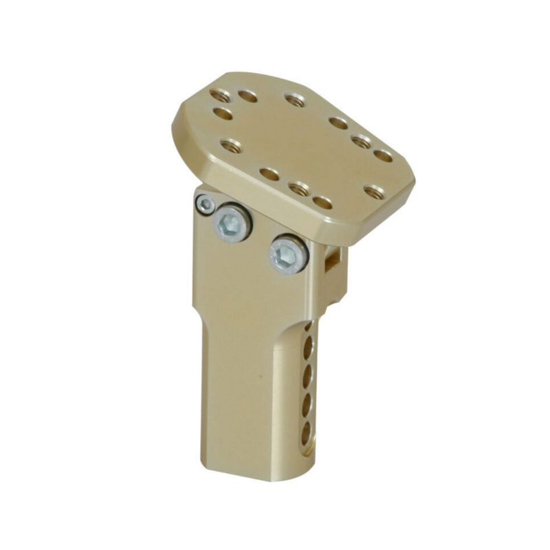 Long anodized adjustable steering wheel hub