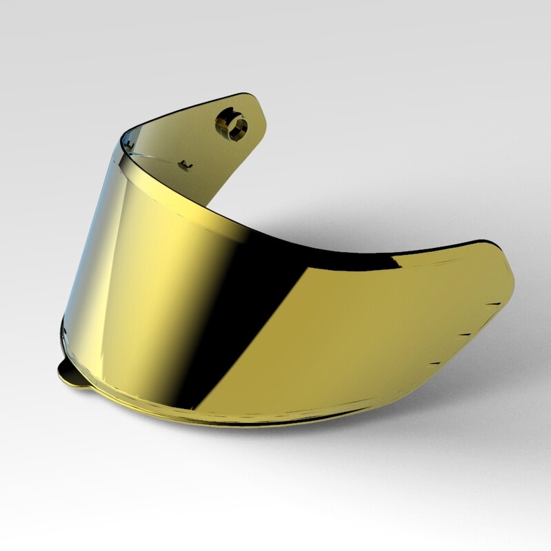 NS-10 Mirror Gold visor