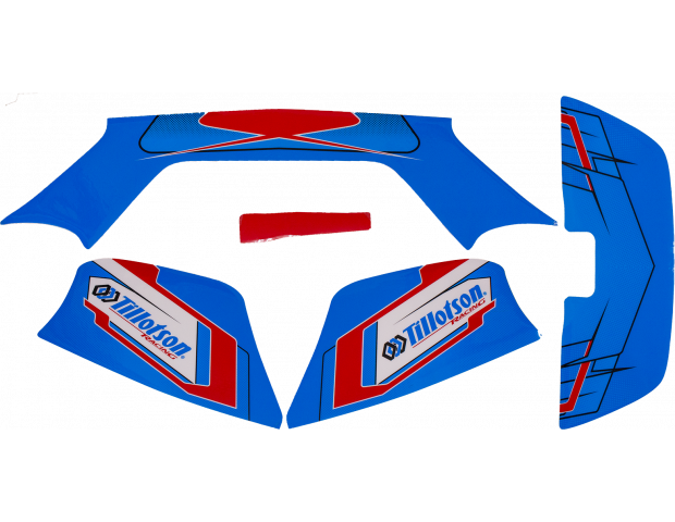 Tillotson T4 Front bumber sticker kit
