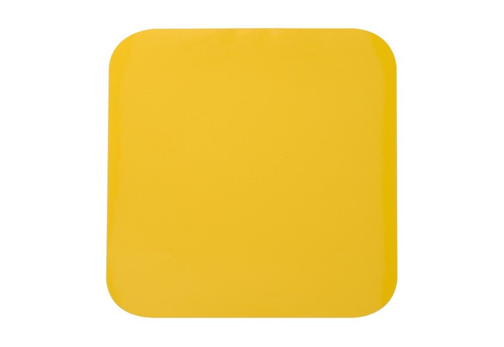 PVC Yellow board sticker