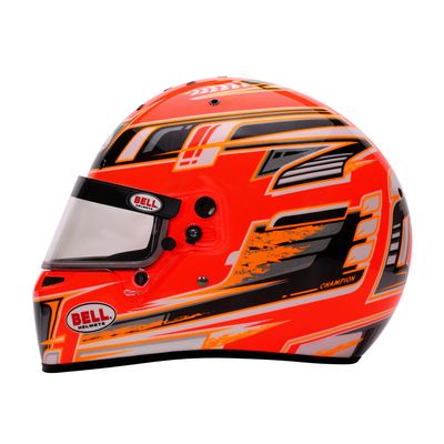 Bell KC7-CMR Champion V2 Orange Anthracite helmet