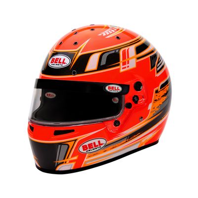 Bell KC7-CMR Champion V2 Orange Anthracite helmet