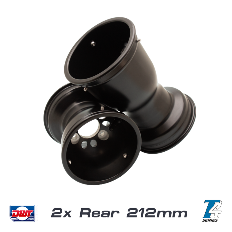 Tillotson T4 Magnesium Rear rims 130mm (2x)