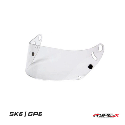 Hype-x GP-6/SK-6 Clear visor