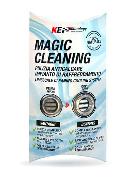 KE Magic Cleaning - Anti-scaling cooling system cleaning