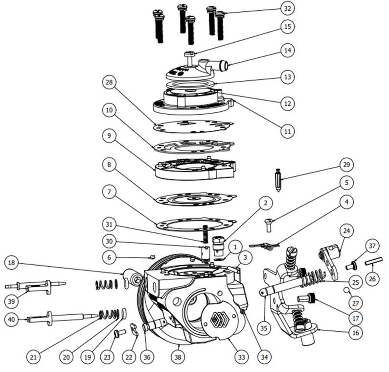 Tillotson Jet screw OR