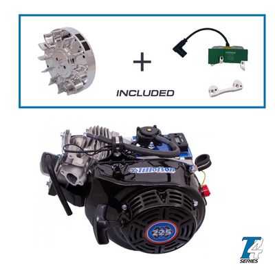 Tillotson T4 Long Block with Flywheel and Ignition