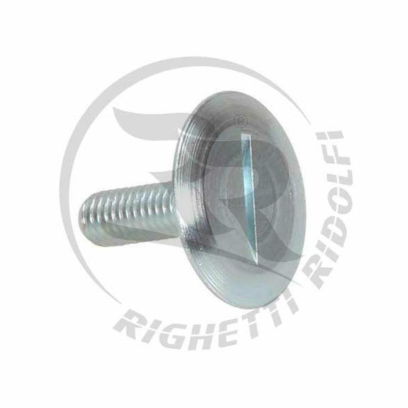 Galvanized steel screw for seat M8x25mm