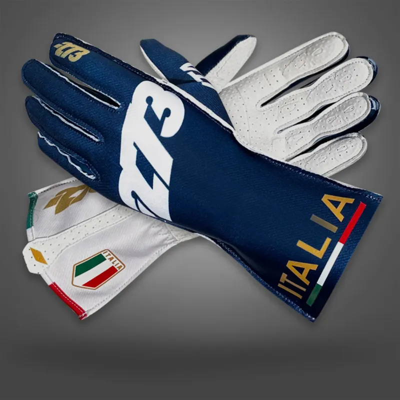 Minus 273 ITALIA Navy gloves