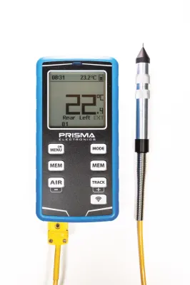 PRISMA Digital tire pyrometer with needle probe