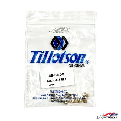 Tillotson FM18 / 15 Main jet set