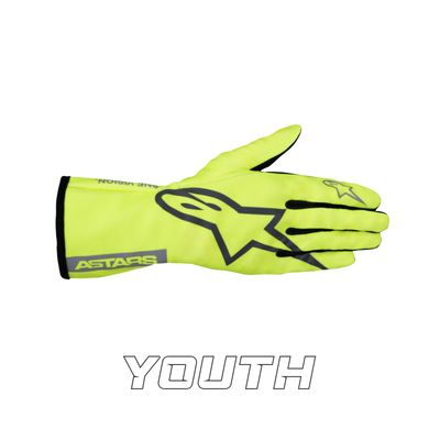Alpinestars Tech-1 K Race V2 Corporate Red YOUTH gloves