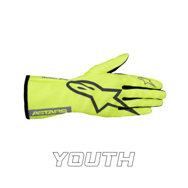 Alpinestars Tech-1 K Race V2 Corporate Red YOUTH gloves