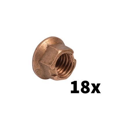 M8 Wheel nuts kit (18x)