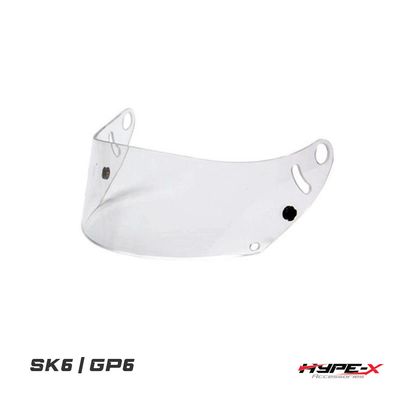Hype-x GP-6/SK-6 Clear visor
