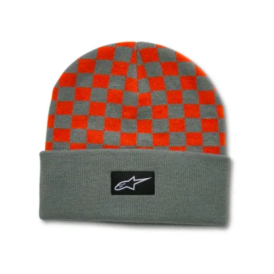 Alpinestars Checked Cuff Green Beanie