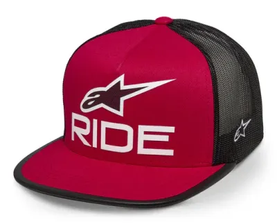 Alpinestars Ride 4.0 Red Trucker Hat