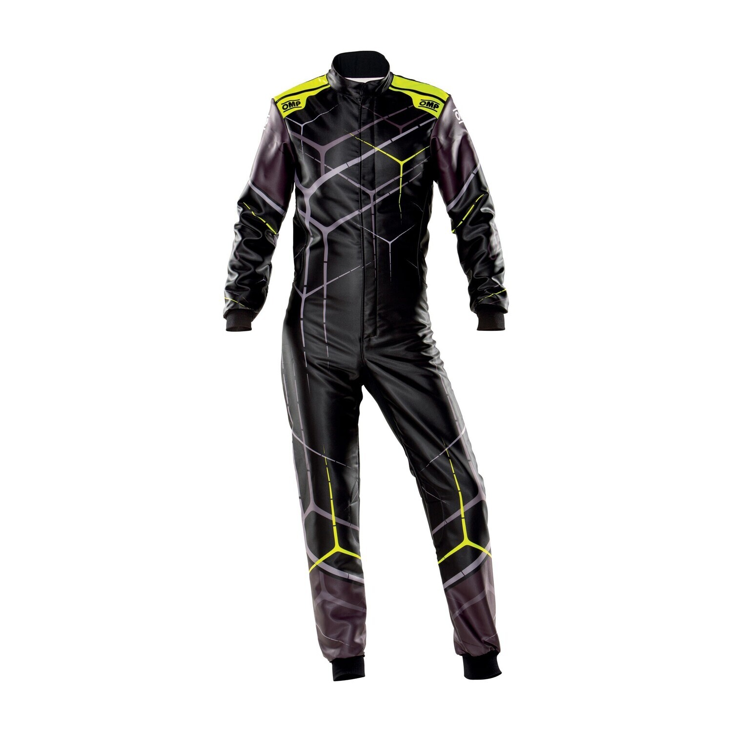 OMP KS-ART Black/Yellow Fluo Suit