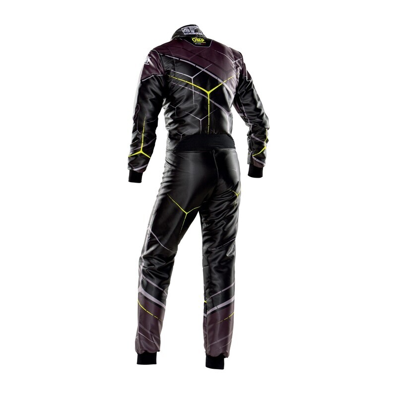 OMP KS-ART Black/Yellow Fluo Suit