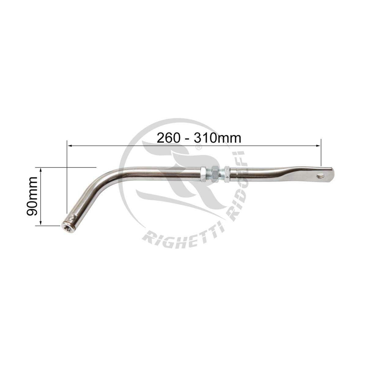 L adustable seat's bracket 90mm