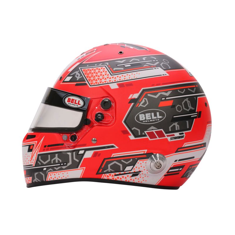 Bell RS7 Pro Hans Anthracite Red Stamina