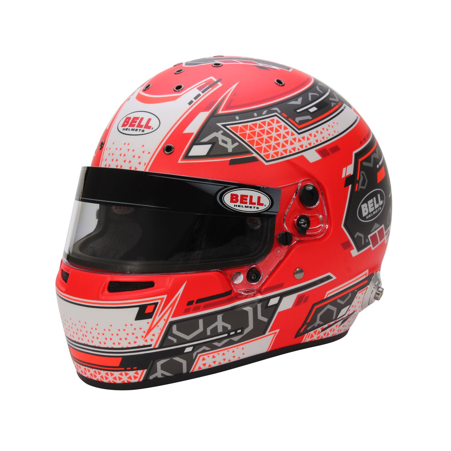 Bell RS7 Pro Hans Anthracite Red Stamina