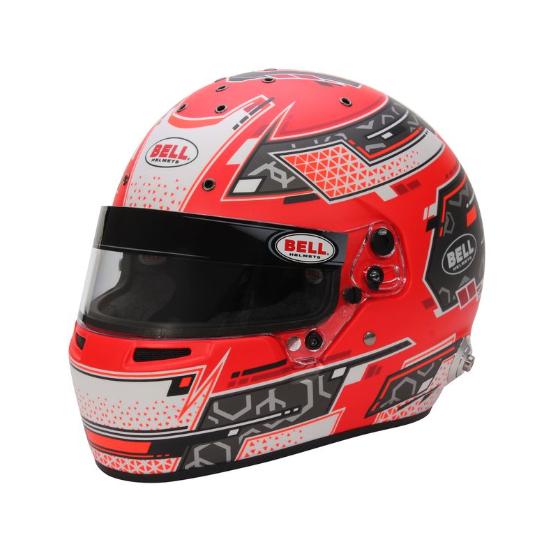 Bell RS7 Pro Hans Anthracite Red Stamina