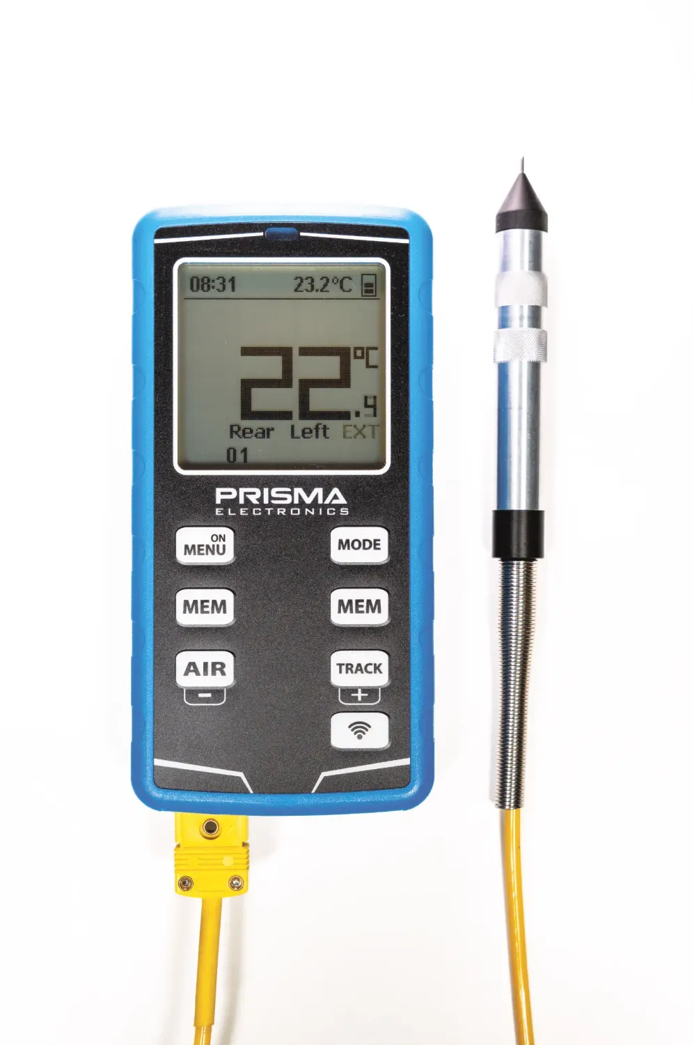 PRISMA Digital tire pyrometer with needle probe