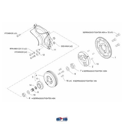 Starter Gear Z70 EKA / HAT / EKJ BMB Easykart