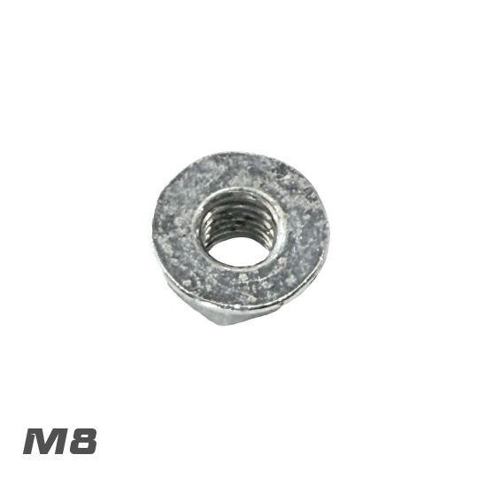 M8 self locking nut with washer